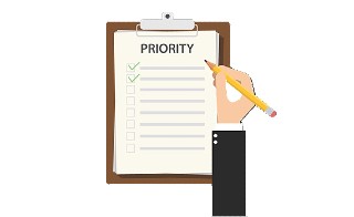 Understand the Priority How to be organized