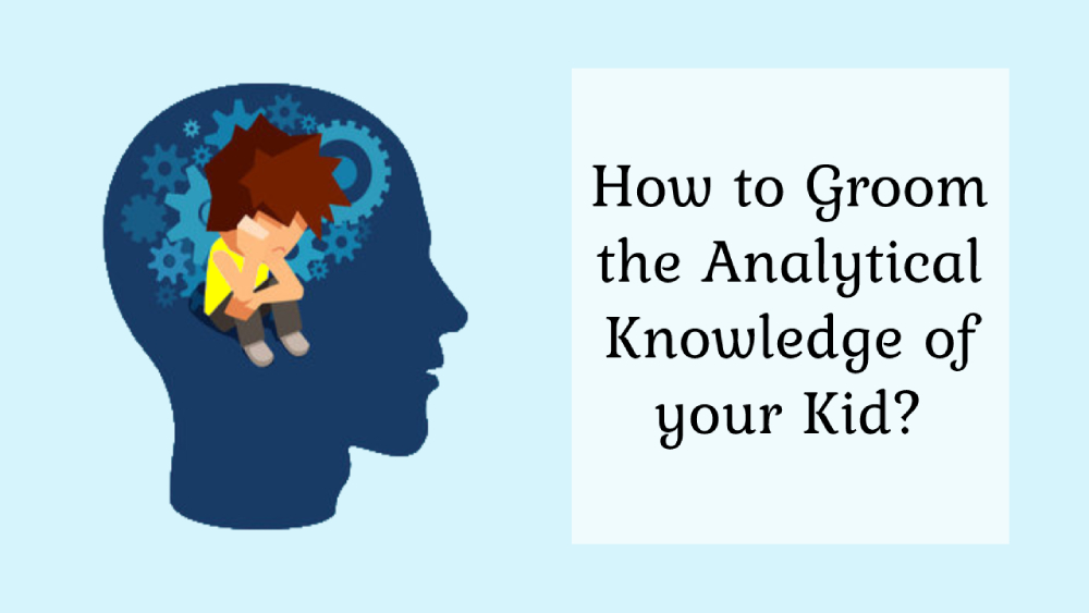 How to groom the analytical knowledge of your kid