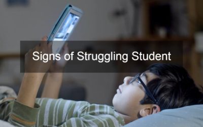 What are the signs of a struggling student? How to help them?